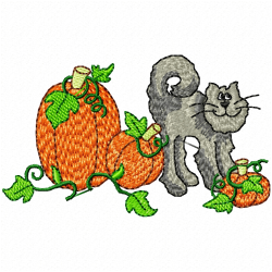 Pumpkin Embroidery Design 5 Pumpkin Embroidery Design 5